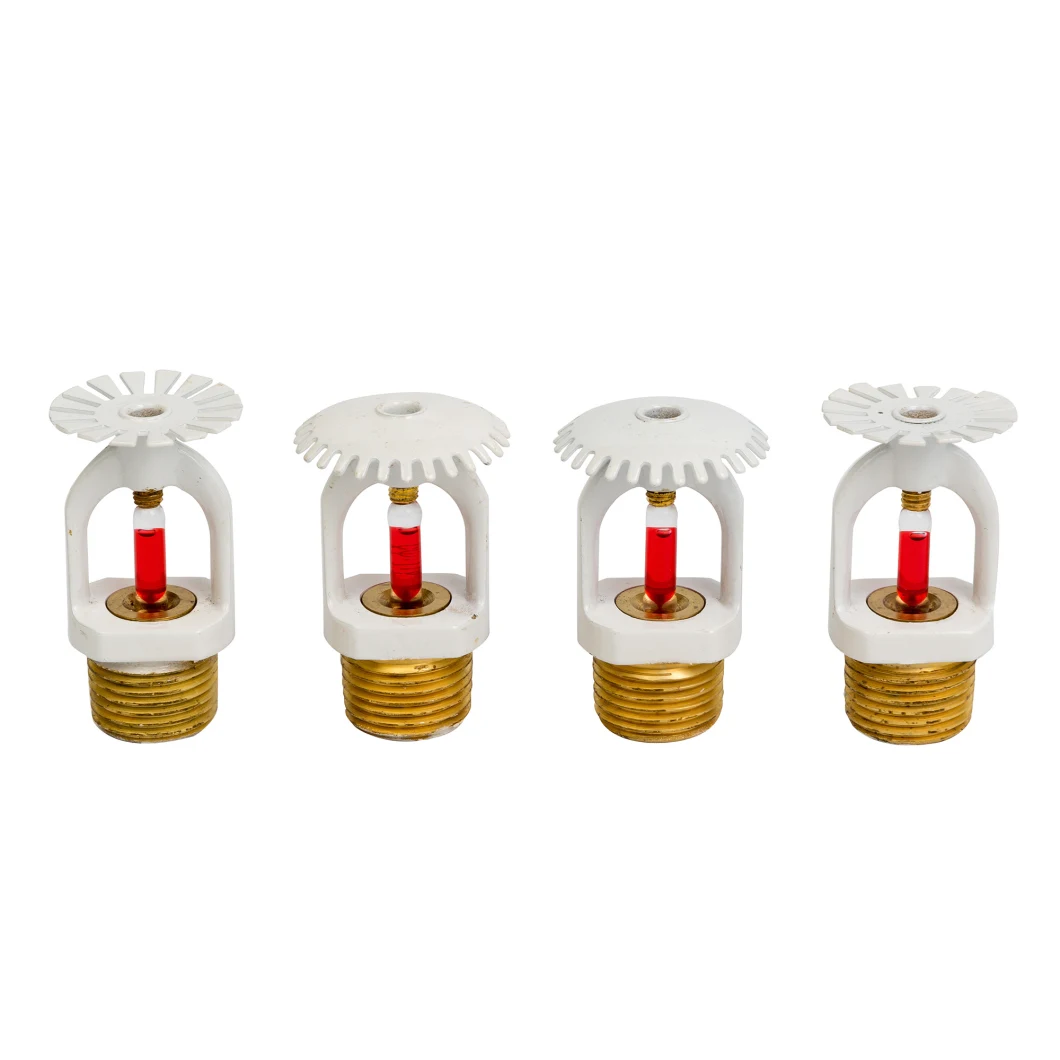 Direct Manufacturer Pendent Upright Sidewall Glass Bulb Esfr Concealed Fire Sprinkler Heads with Plastic Protection Frame