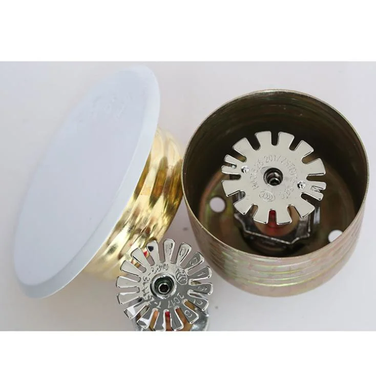 68 Degree Residential Brass Concealed Fire Sprinkler for Fire Fighting System