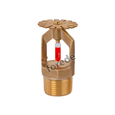 Frd-004 K11.2 Sprinkler vertical pendente de latão para sistema de sprinklers contra incêndio