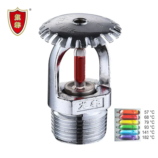 Latão cromado 3/4NPT DN20 Resposta padrão Esfr Fire Water Water Sprinkler