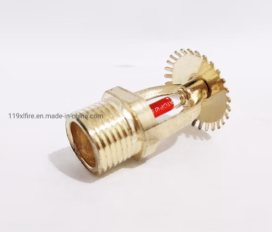 Sistema automático de extinção de incêndio Sprinkler lateral com estrutura de proteção de plástico