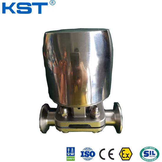 DIN/3A/Bpe Válvula Sanitária Válvula de Aço Inoxidável Esfera Pneumática/Borboleta/Retenção/Diafragma/Sede Desviada/Válvula de Amostragem com Certificado FDA